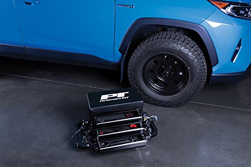 Performance Tool W85025 3-Drawer Rolling Tool Chest Seat With Magnetic Side Trays Performance Tool