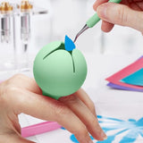 iVyne Handi Berry - Vinyl Weeding Scrap Collector, Portable Handheld Scrap Collector Ring, Weeding Tools for Vinyl Heat Transfer, HTV Crafting & iVyne