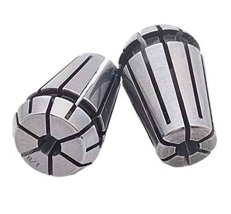 2pcs ER11 1/8 inch Spring Collet Precision Mill Chuck Collet CNC Engraving Machine & Router Milling Lathe Tool Holder (2pcs ER11 1/8) Atoptool