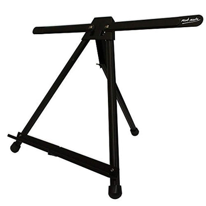 Mont Marte Signature Tabletop Easel with Wings, Holds Canvases up to 20in (50cm) in Height, Angle Adjustment, Includes Carry Bag - WoodArtSupply