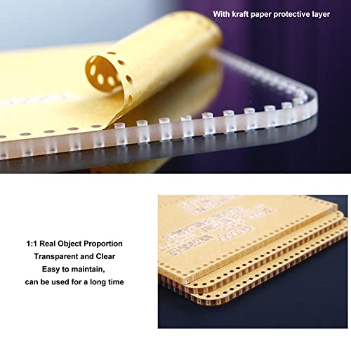 Acrylic Templates, Practical Leather Craft Tool, Leather Pattern Templates, Acrylic Bag Template Set Passport Bag Pattern Making Stencil Laser Cyrank