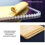 Acrylic Templates, Practical Leather Craft Tool, Leather Pattern Templates, Acrylic Bag Template Set Passport Bag Pattern Making Stencil Laser Cyrank