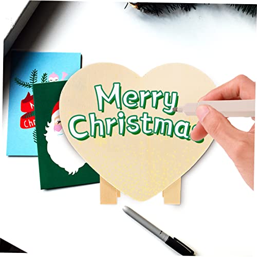 Abaodam 4pcs DIY Piggy Bank Unfinished Wood Toys to Paint Change Holder Case Coin Storage Jar Large Piggy Bank Wooden Money Bank Heart Shaped Piggy Abaodam