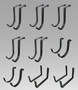 MonsterRax Accessory Hook Package - Deluxe, Hammertone MonsterRax