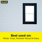 Scotch Exterior Painter's Tape, 1.88 in x 45 yd, Waterproof Masking Tape For Exterior Surfaces, Can Handle Wind, Rain, Humidity & Direct Sunlight, Scotch