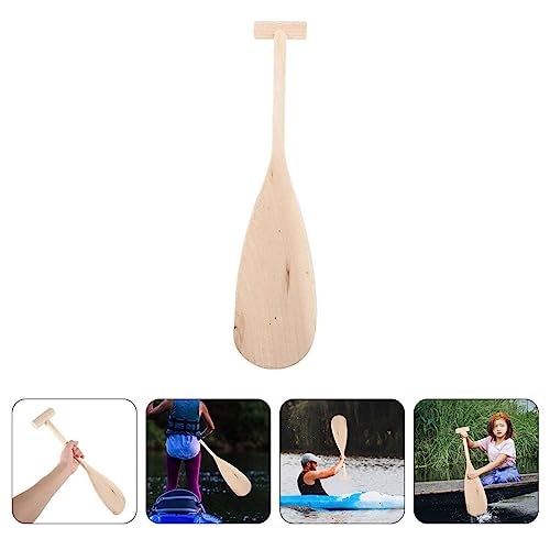 Toddmomy Wooden Boat Paddle Unfinished Boat Paddle Oars DIY Wood Greek Paddle Craft Coastal Wall Decor Door Hanging Ornament Beach Theme Home Toddmomy