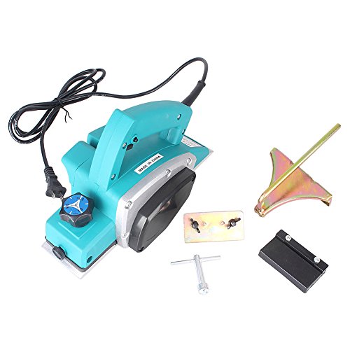 Mallofusa Electric Wood Planer Plane Power HandHeld Woodworking Tool, 3-1/4 Inch Mallofusa