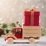 OLYCRAFT 30Pcs 1.9x0.6 Inch Wooden Craft Wheels with 15Pcs 5.9 Inch Wooden Sticks Unfinshed Wooden Wheel Large Wood Wheels Round Wooden Craft Wheels OLYCRAFT