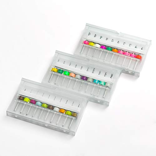 Genmitsu 30pcs PCB Drill Bits Set, 0.1mm-3.0mm, 1/8" Shank Spiral Flute CNC Router Bits for Print Circuit Board Jewelry CNC Engraving, PD30A Genmitsu