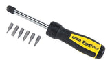 STANLEY Screwdriver, Ratcheting, Multi-Bit (69-189) Stanley
