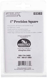 Steelex D3383 Precision Square, 4-Inch,Silver Steelex