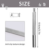 38 PCS Leather Stamping Tools, Leather Stamping Kit with 36pcs Letters and Numbers, Rubber Hammer, Leather Punch Tools, Leather Stamp Set Leather ZMAAGG