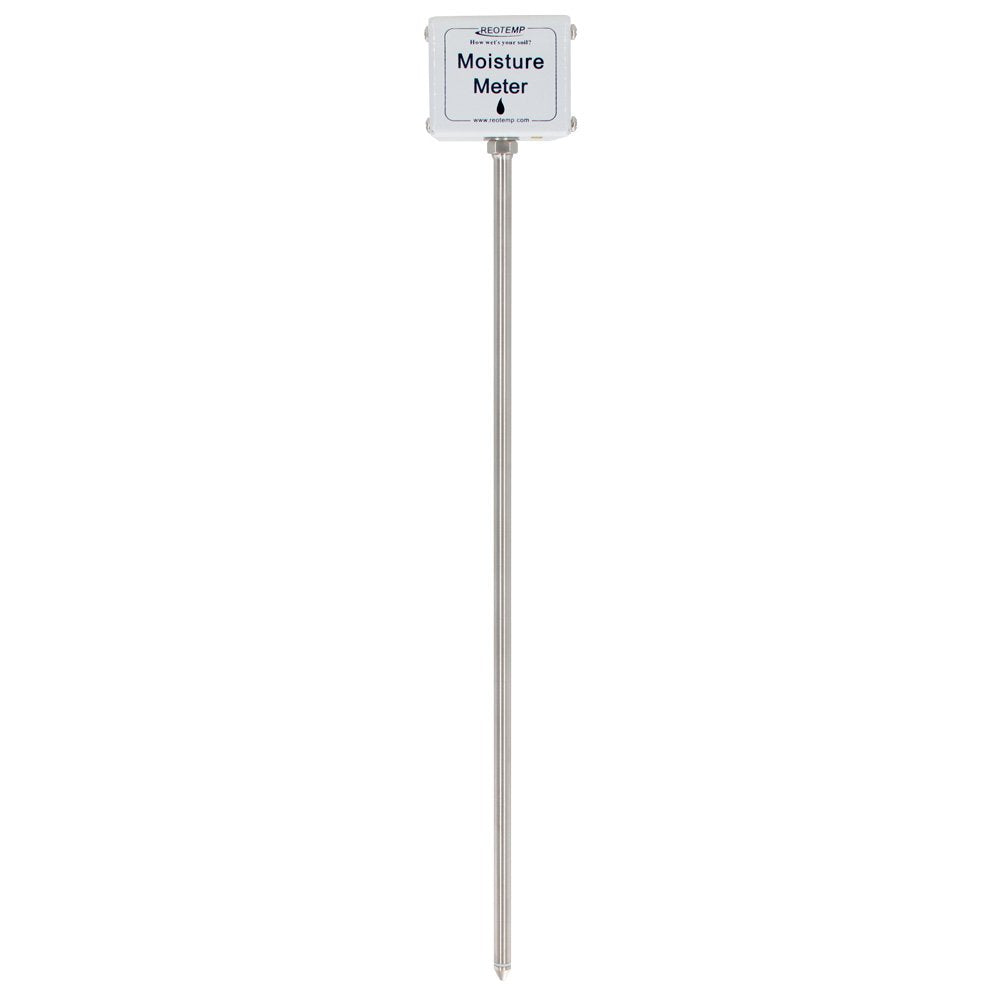 REOTEMP 15 Inch Garden and Compost Moisture Meter, Garden Tool Ideal for Soil, Plant, Farm and Lawn Moisture Testing