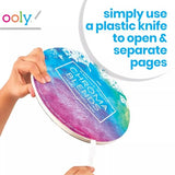 OOLY, Chroma Blends Circular Acid-Free Watercolor Paper Pad - 15 Sheets, 8 x 10 Inches Ooly