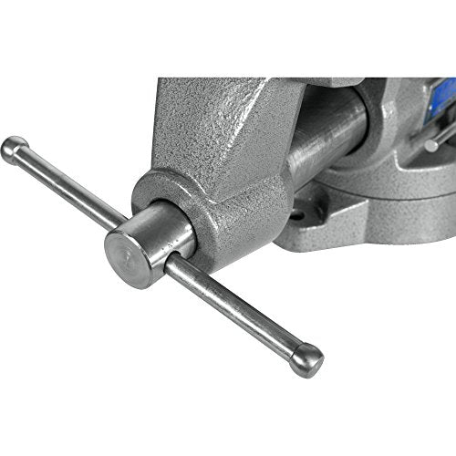 Wilton 5-1/2" Mechanics Pro Bench Vise, 5" Jaw Opening, 3-5/8" Throat (Model 855M) - WoodArtSupply