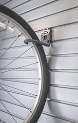 HandiWall 5" Bike Hook with Locking Bracket for Bike Storage on Garage Slatwall Panels HandiWall