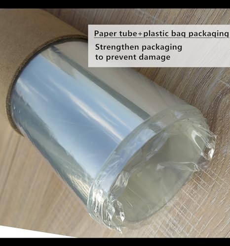 Clear Blank Stencil Sheet for Cricut. 8 Pack 12" x 24" 7.5mil/0.19mm Thick .Gift, Silhouette, Acetate Template Material,Craft Plastic Sheets HOOLOURUM