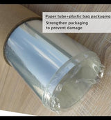 Clear Blank Stencil Sheet for Cricut. 8 Pack 12" x 24" 7.5mil/0.19mm Thick .Gift, Silhouette, Acetate Template Material,Craft Plastic Sheets HOOLOURUM