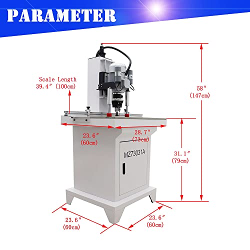 LGXEnzhuo 110V Pneumatic Hinge Boring Insertion Machine Single Head Hinge Drill Hinge Drilling Machine for Drilling Wardrobe Door Kitchen Cabinet - WoodArtSupply