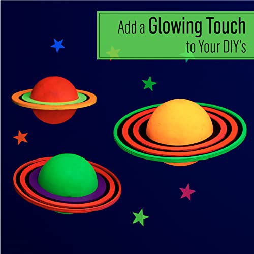 FolkArt glow in the dark Acrylic paint, 8 oz, Neutral 8 Fl Oz FolkArt