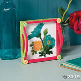 DIY Mini Wood Trays - Bulk Set of 12 Unfinished Wood Tray - Paintable Crafts Supplies Fun Express