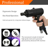 Pneumatic Air Powered Screwdriver,8H Impact Air Torgue Screwdriver,Industrial Grade Gun Type Air Tools,with Safety Switch Jectse