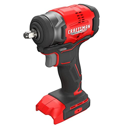 Craftsman V20 RP Cordless Impact Wrench, 3/8 inch Drive, Bare Tool Only (CMCF911B)