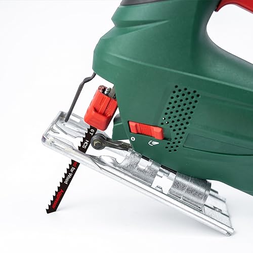 AGGRESSOR Jigsaw Blades Set 30 Piece,Assorted T-Shank Jig Saw Blades for Wood, Plastic and Metal Cutting,Multi-Purpose HCS/HSS Saw Blades AGGRESSOR