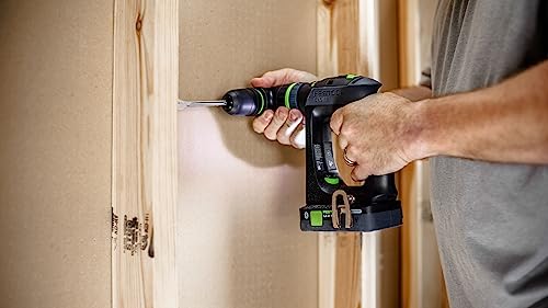 Festool Cordless Drill CXS 18 HPC4,0 I-Set US - WoodArtSupply