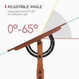 MEEDEN Extra Large Wood Drafting Table, 30" x 42" Artist Drawing Table Desk, Craft Table with Height Adjustable, Enlarge Tilting Tabletop, Art Desk MEEDEN