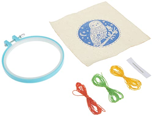 Embroidery Kit: Owl - WoodArtSupply