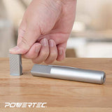 POWERTEC 71466 Bench Dog Clamps 3/4 Inch x 4-3/8 Inch for 3/4 Dog Hole, Spring Loaded Hold Down Clamps for Woodworking Workbenches, 2 Pack POWERTEC