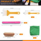 Rustark 26Pcs Resin Sanding and Polishing Casting Tools Assortment Kit Includes Sand Papers Metal Resin Files Polishing Blocks Scissors Brush Rustark