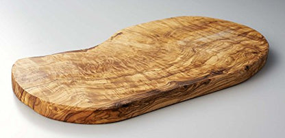 Naturally Med - Olive Wood Cutting Board/Cheese Board - 14 inch - WoodArtSupply