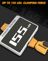 EWORK Bench Dog Clamp, 3/4" Bench Dog Hole Clamp, Up to 155 Lbs Clamping Force Bench Clamps for Woodworking, Adjustable Hold Down Clamp with EWORK