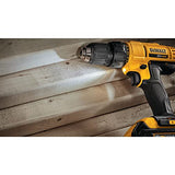 DEWALT 20V Max Cordless Drill / Driver Kit, Compact, 1/2-Inch (DCD771C2), Dewalt Yellow DEWALT