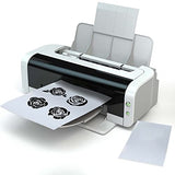 Caydo 38 Pieces Screen Printing Kit Include Fabric Screen Printing Ink, 4 Size Screen Printing Frame, Screen Printing Squeegees, Inkjet Transparency Caydo