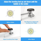 Resin Leveling Table 16" x 12" Leveling Board for Epoxy Resin Supplies White Adjustable Self-Leveling Epoxy Resin Table and Art Projects SCOPRI