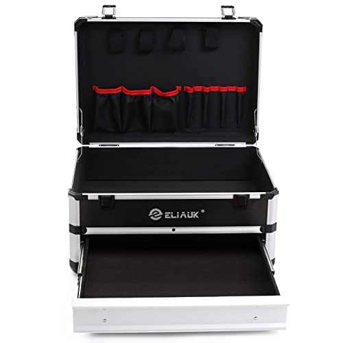 E ELIAUK Tool Box Portable Tool Box with drawer Tool Storage Box Organizer E ELIAUK