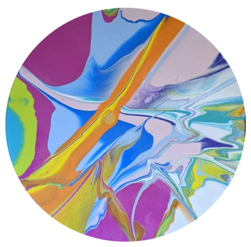 Creative Hobbies 12 inch Round Circle Cutout Shapes, DIY Unfinished Wood Craft Shape - Pack of 3, Ready to Paint or Decorate Creative Hobbies