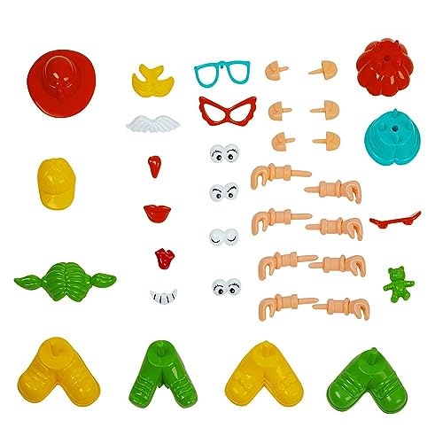 Colorations Fun Family Dough Accessories - 37 Pieces