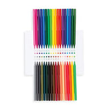 OOLY, Seriously Fine Felt Tip Markers, Set of 36 (130-037) Ooly