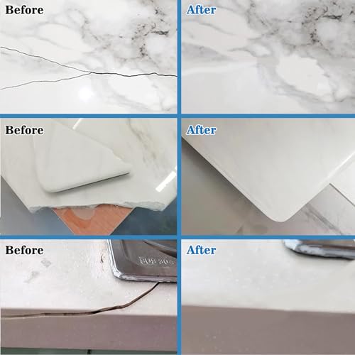 Marble & Granite Repair Kit, Tintable Porcelain Repair Kit, Quartz Countertop Repair Kits for Marble, Quartz, Resin, Acrylic, Granite and More - WoodArtSupply