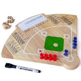 Baseball Board Game, Oak Made Leisure Game for All Ages Sport Wooden Adult Battle Table Game for Family Party Holiday Coffee Travel Time Gameboard Deartisan