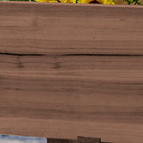 Outsunny Raised Garden Bed with 3 Planter Box, Elevated Wooden Plant Stand with Drainage Holes, for Vegetables, Herb and Flowers, Coffee Outsunny