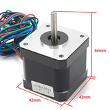 RATTMMOTOR 3D Printer CNC Controller Kit Compatible with Arduino IDE, Nema17 Stepper Motor+UNO R3 Improvement Borad+CNC GRBL Shield Board V3 RATTMMOTOR