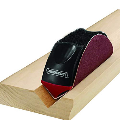 Milescraft 1620 SandPlane - Hand Sanding Tool for Intricate Surfaces, 5" - WoodArtSupply