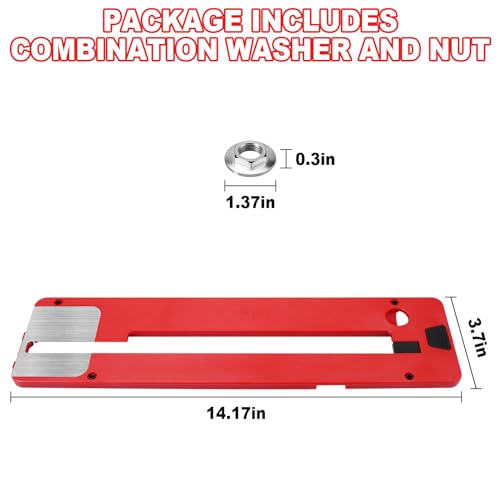 STA6307 Dado Insert Plate Dado Throat Plate Replacement for Skil Table Saw TS6307-00 Table Saw Accessories RMSPO