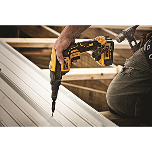 DEWALT 20V MAX* XR Screw Gun with Adjustable Torque and Clutch, Brushless (DCF622M2) DEWALT
