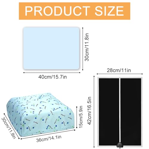 Resin Heating Pad Epoxy Resin Dryer Mat Lightweight Quick with Silicone Mat